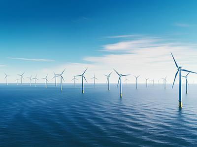 再生可能エネルギー（洋上風力発電、バイオマス等）の施設建設に参画